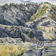April In Montana Art Print