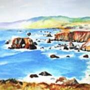 Arched Rock Sonoma Coast California Art Print