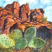 Arizona Desert Art Print