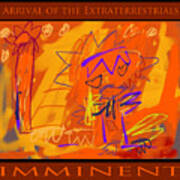 Arrival Of The Extraterrestrials Art Print