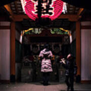 At The Temple - Tokyo, Japan - Color Street Photography Art Print