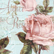 Atelier Des Roses Art Print
