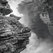 Athabasca Falls Art Print