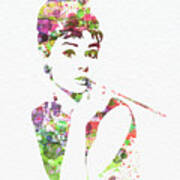 Audrey Hepburn 2 Art Print