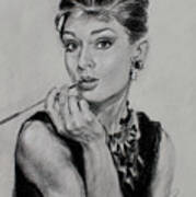 Audrey Hepburn Art Print