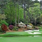 Augusta National The Masters 12th Hole Golf Best Course Art Print