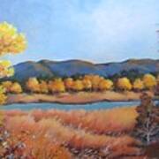 Autumn At Fraser Valley 2 Art Print