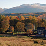 Autumn At Spean Bridge - Lochaber - Scotland Art Print