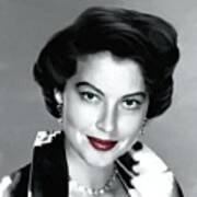 Ava Gardner Large Portrait #1 Art Print