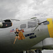 B-17 Liberty Belle Art Print