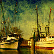 Back Home In The Harbor Art Print
