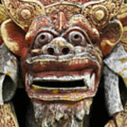 Balinese Temple Guardian Art Print