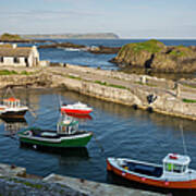 Ballintoy Harbor Art Print