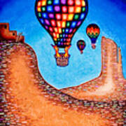 Balloon Kats Art Print