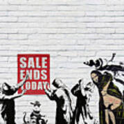 Banksy - The Tribute - Saints And Sinners Art Print