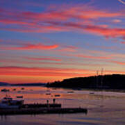 Bar Harbor Sunrise - Maine #2 Art Print