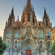 Barcelona Cathedral Art Print