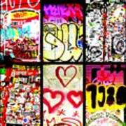 Barcelona Graffiti Wall Art Print