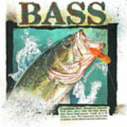 Bass Art Print