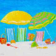 Beach Art - Beach Color Art Print