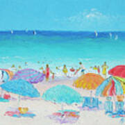 Beach Art - Summer Art Print