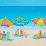 Beach Art - Summer Paradise Art Print