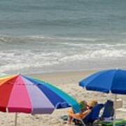 Beach Umbrella 26 Art Print