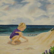 Beachcomber Art Print