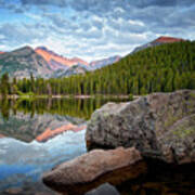 Bear Lake Rocky Mountain National Park 3172 Art Print