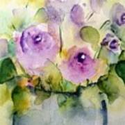 Beautiful Purple Flowers Art Print