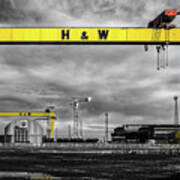 Belfast Shipyard 3 Art Print