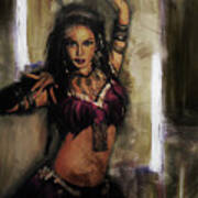 Belly Dancer Art 091 Art Print