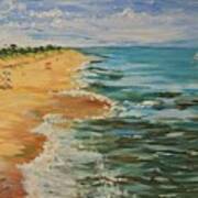 Beloved Beach - Sold Art Print
