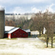 Bethel Barn Art Print