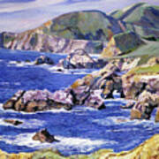 Big Sur California Coast Art Print