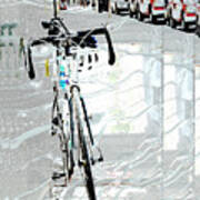 Bike Art In Wayzata Art Print