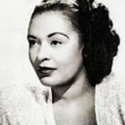 Billie Holiday, Music Legend Art Print