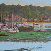 Bitterne Boats Southampton Art Print