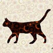 Black Cat - Animal Art Art Print