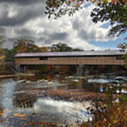 Blair Covered Bridge Art Print