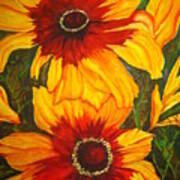 Blanket Flower Art Print