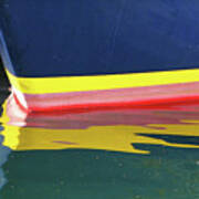 Boat Reflection Art Print