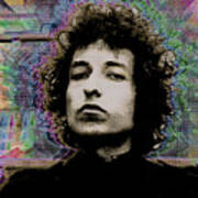 Bob Dylan 6 Art Print