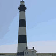 Bodie Island Lighthouse Art Print