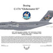 Boeing C-17 Globemaster Iii Art Print