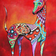 Italian Greyhound Art Print