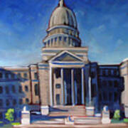 Boise Capitol Building 02 Art Print