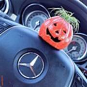 #boo! My #car Is Getting Excited About Art Print