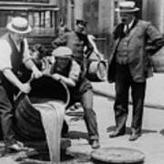 Booze Dump - Vintage Prohibition Photo Art Print