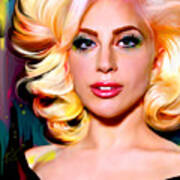 Born This Way, Lady Gaga Art Print
